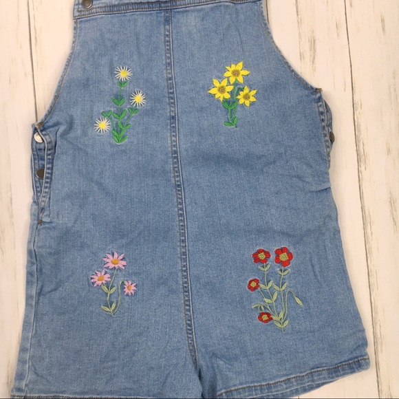 Stella McCartney Kids Blue Edith Denim Overalls - Picture 2 of 6
